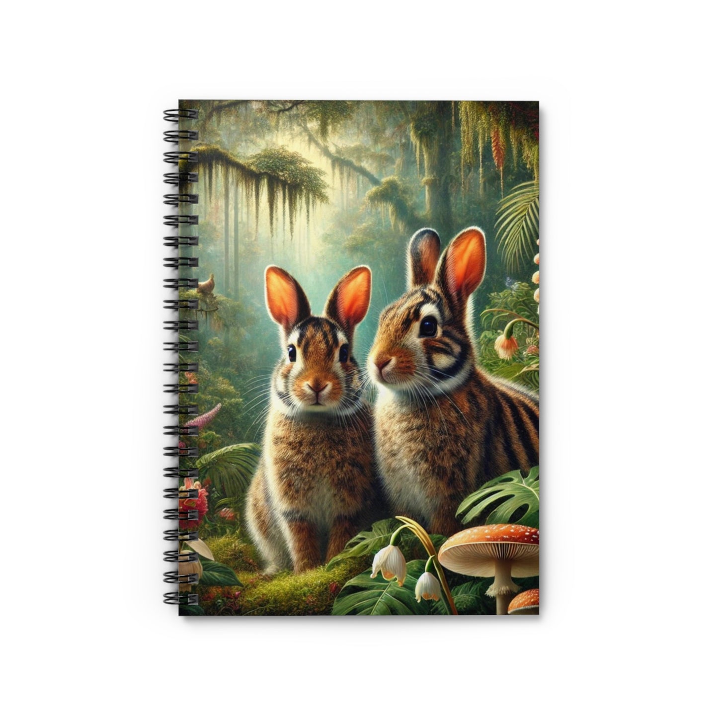 Spiral Notebook - Tropical Sumatran Rabbits