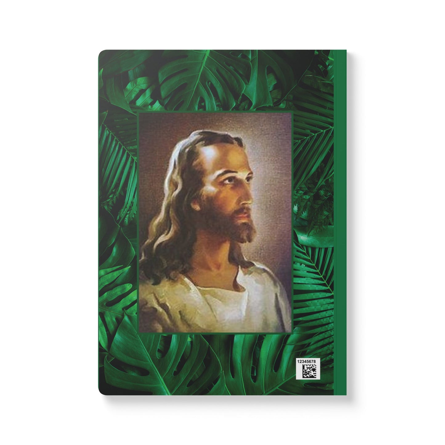 Religious Softcover Journal - Tropical Rainforest Head of Christ