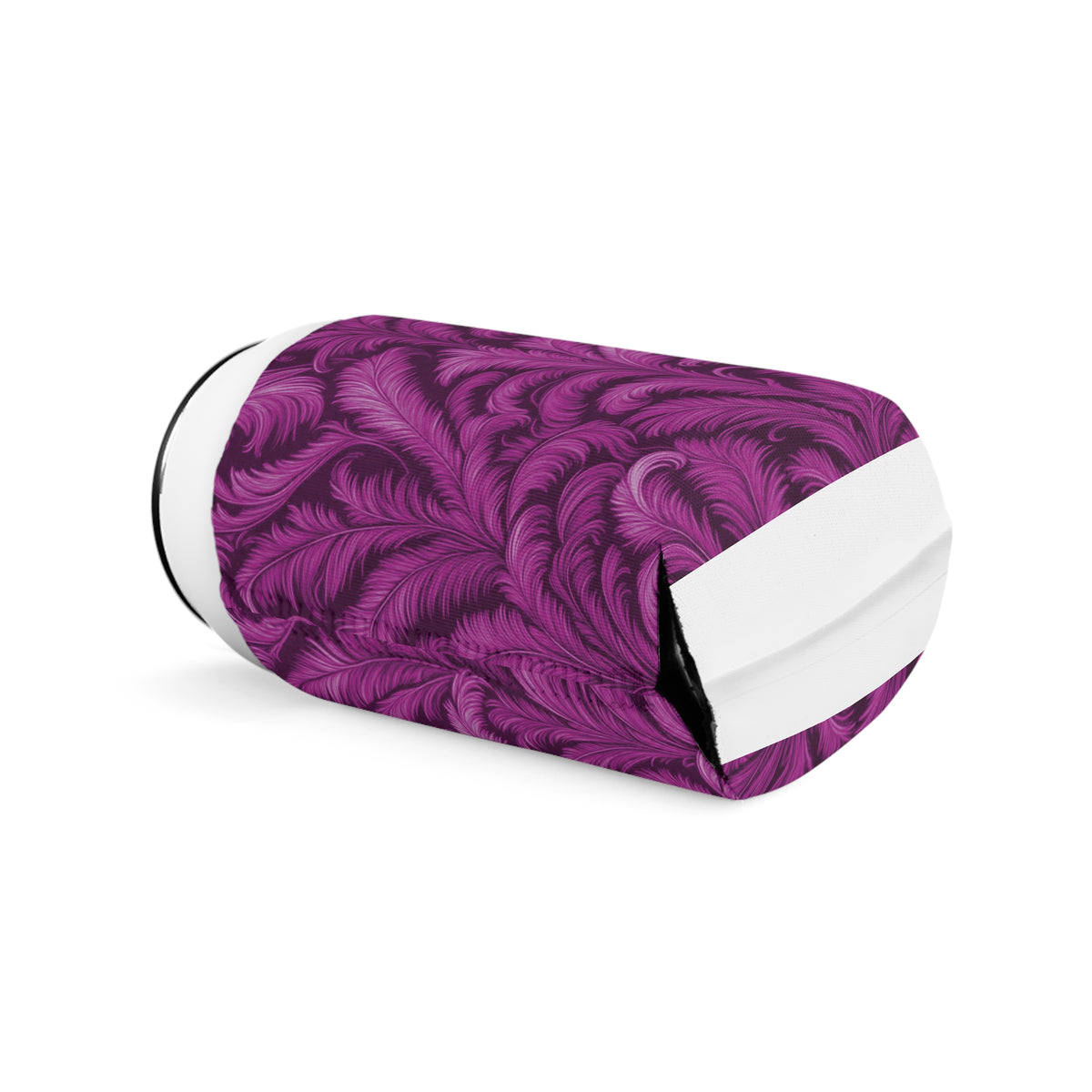 Rocco Hot Pink Can Cooler Sleeve - Perfect for Outdoor Picnics