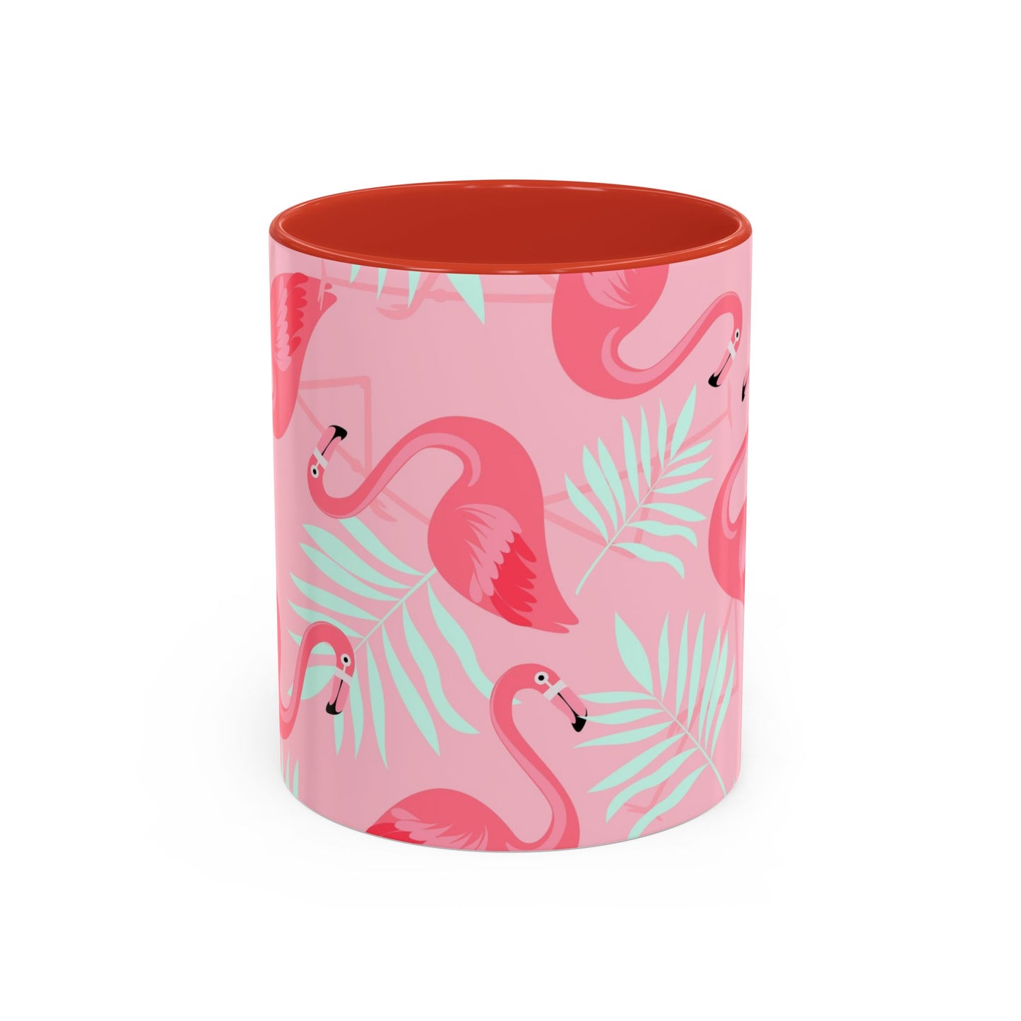 Copy of Accent Coffee Mug (11, 15oz), Hawaiian Flowers / Various Colors