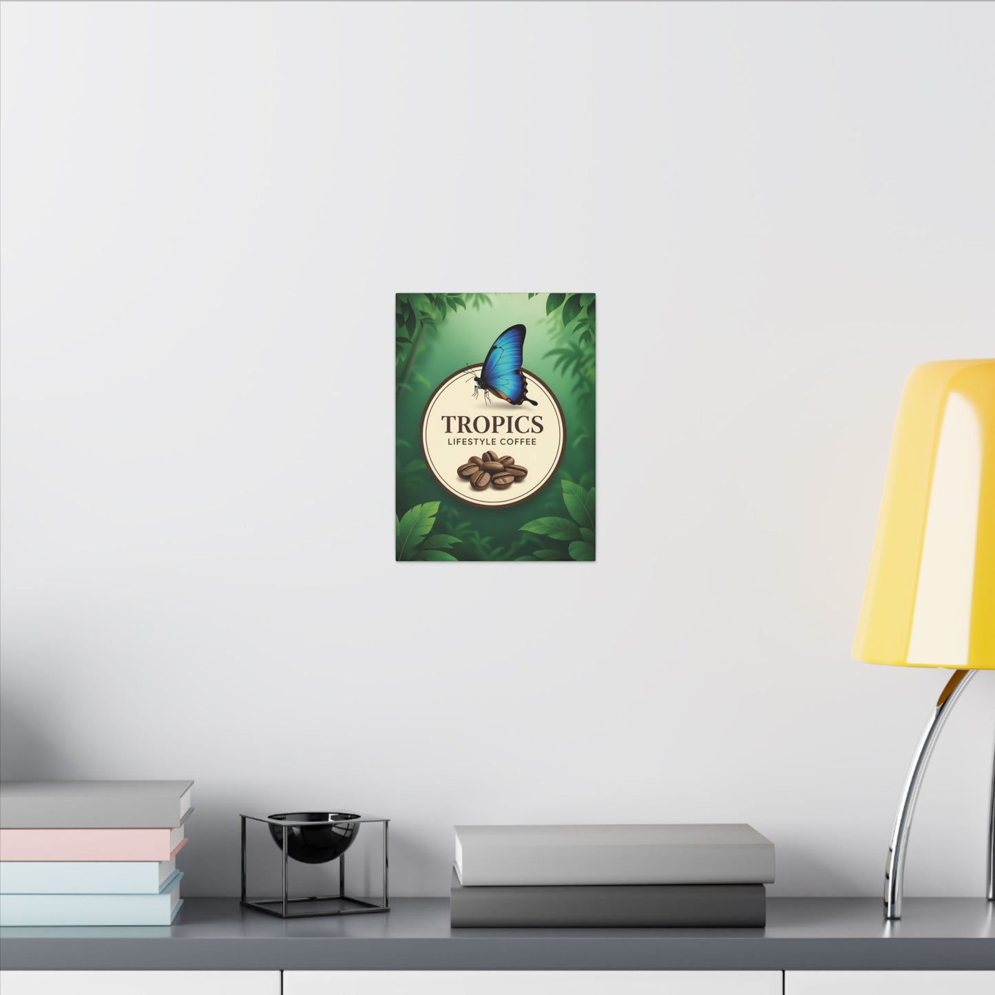 Tropical Wall Art — Butterfly & Beans, Tropics Lifestyle Coffee