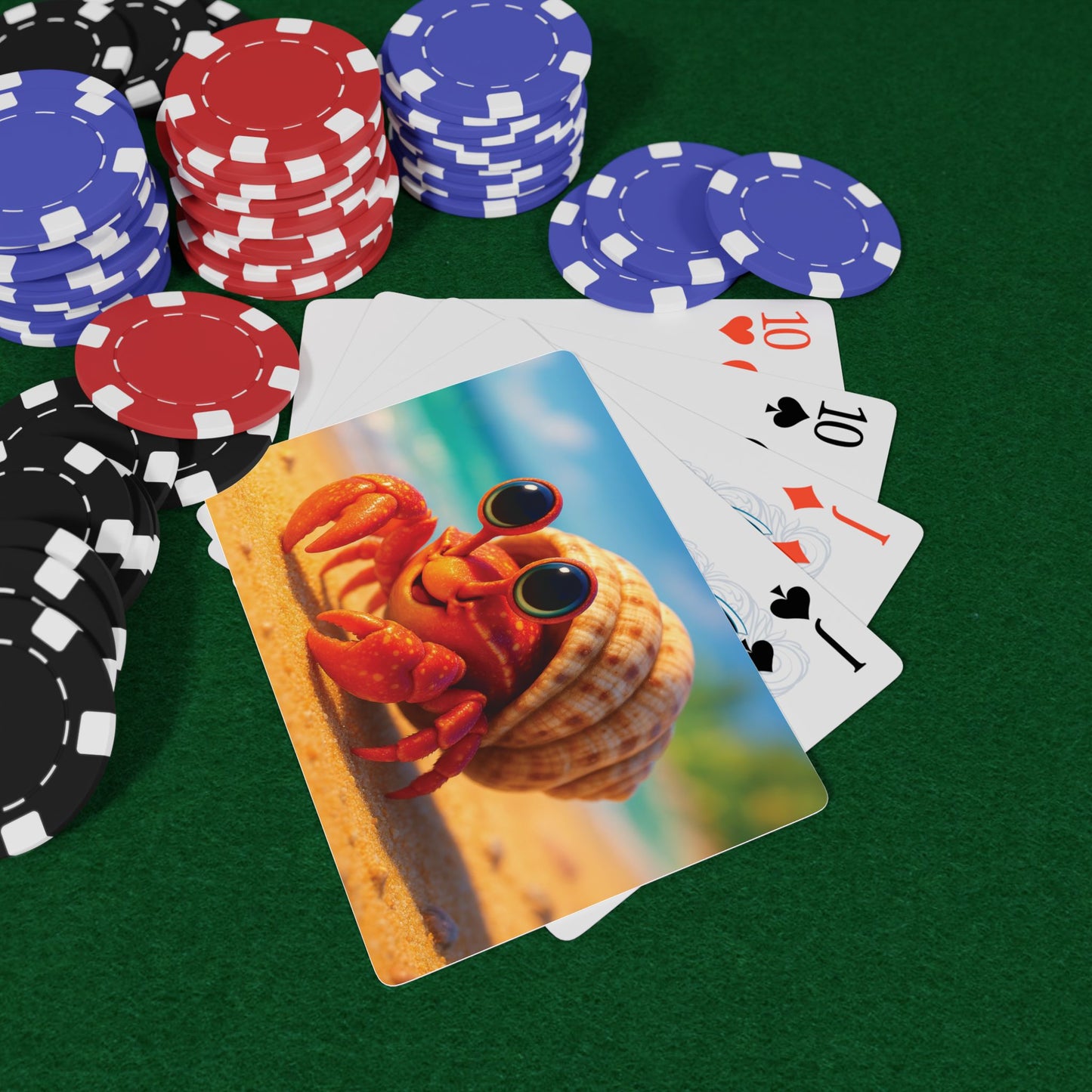 Poker Playing Cards - Baby Hermit Crab