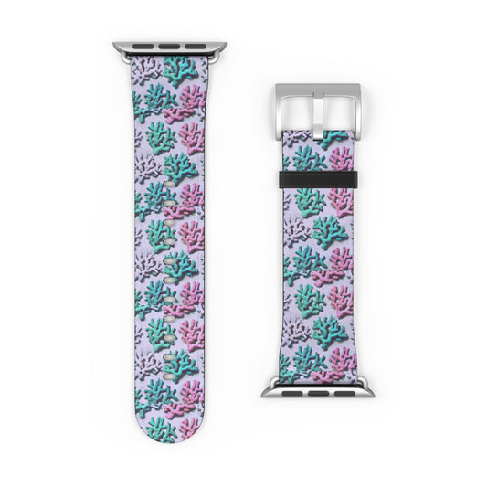 Apple Watch Band - Corals, Lilac