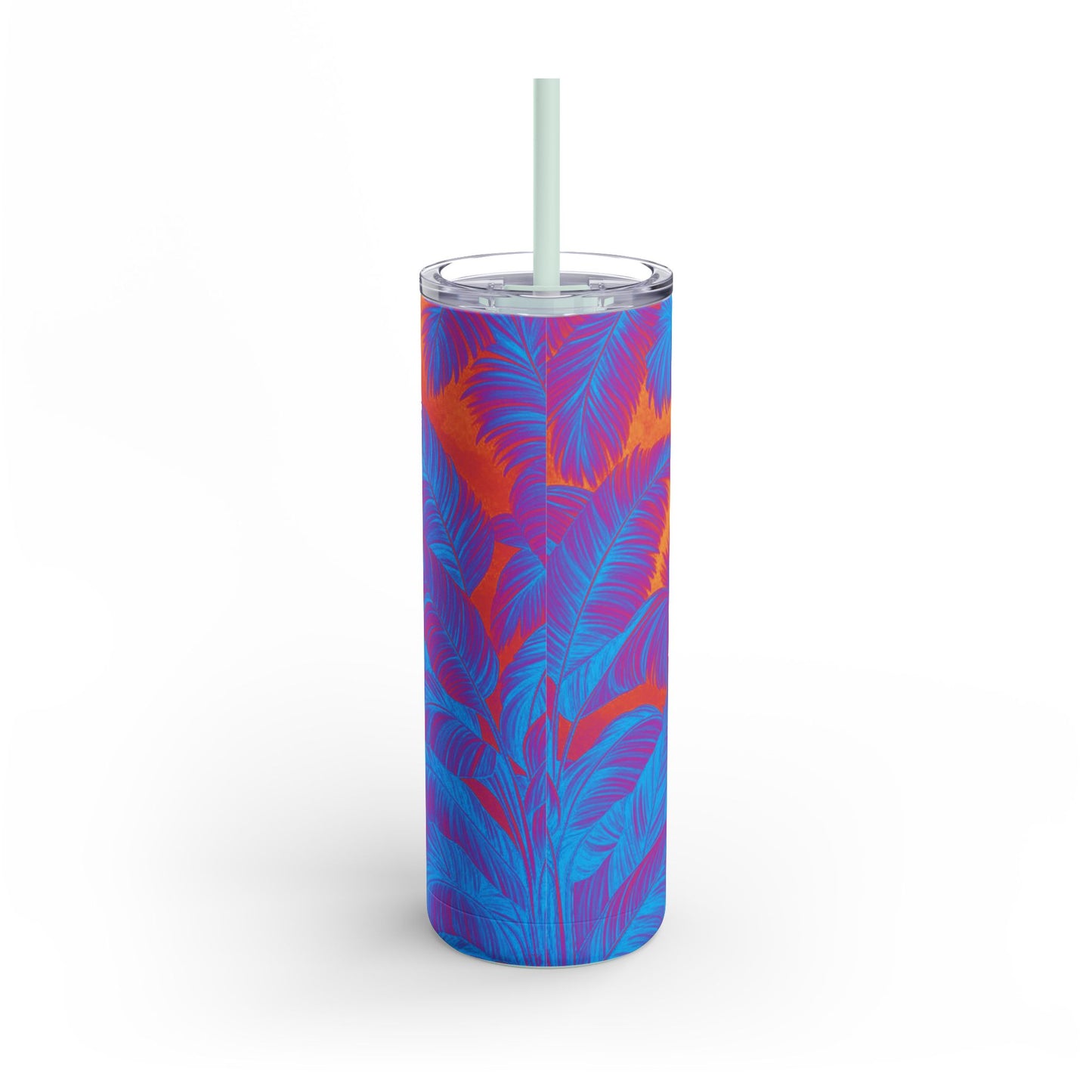 20oz Matte Tumbler, 7 Colors - Stylish Travel Cup - Palm Serenity, Heatwave