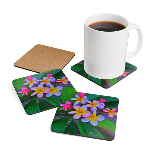 Coaster Set - Hawaiian Flowers