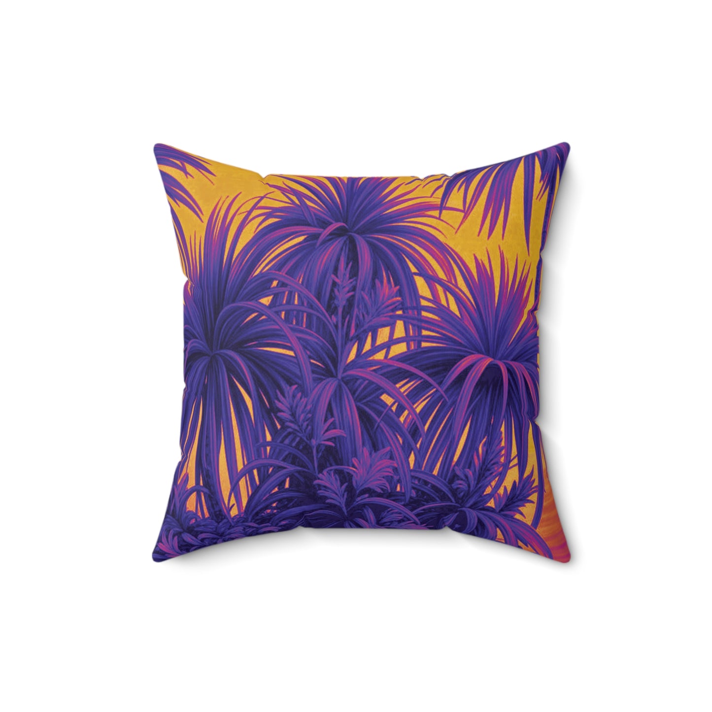 Decorative Pillow - Accent Cushion, 4 Sizes / Tiny Palm Island Pop