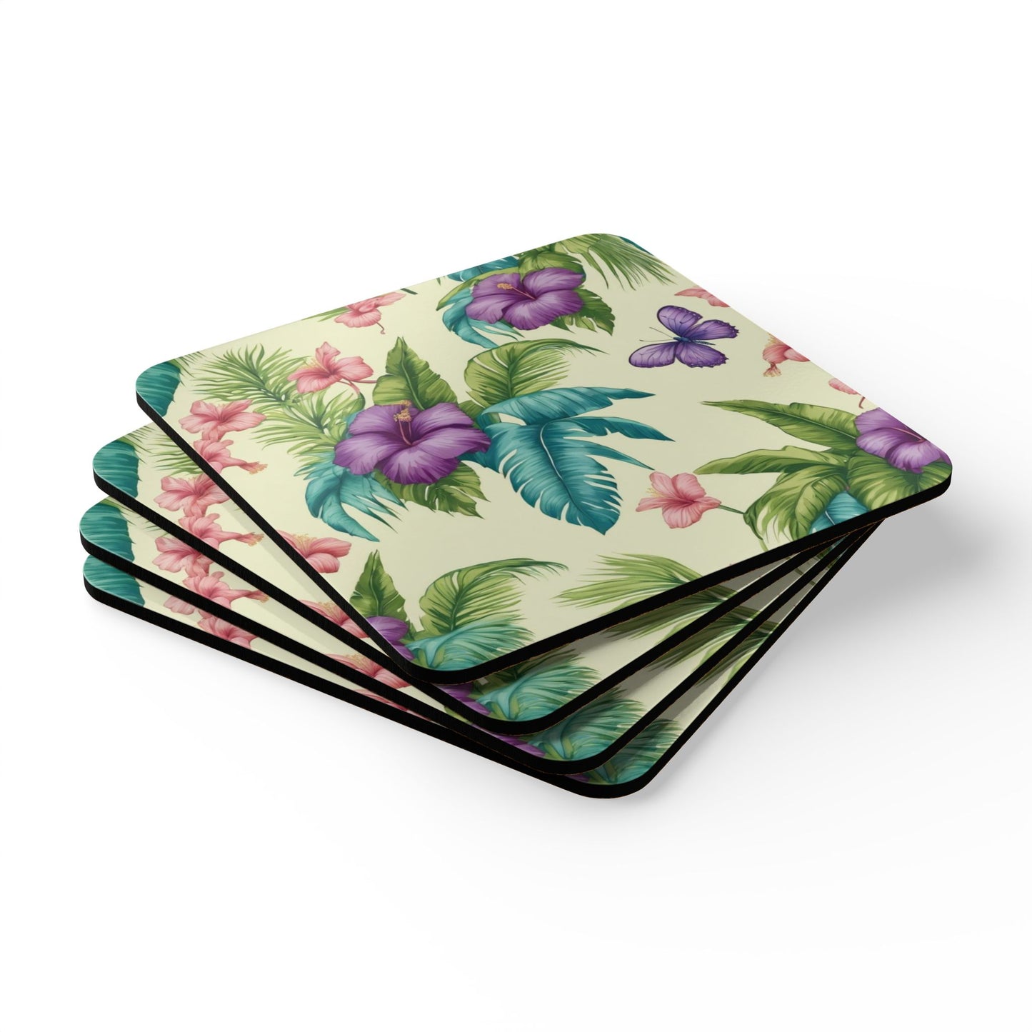 Coaster Set - Mary's Garden Toile