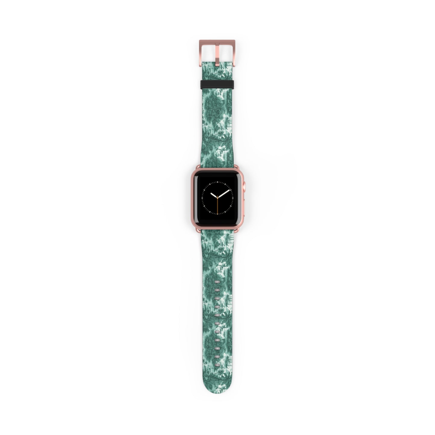 Apple Watch Band - Tropical Toile, evergreen