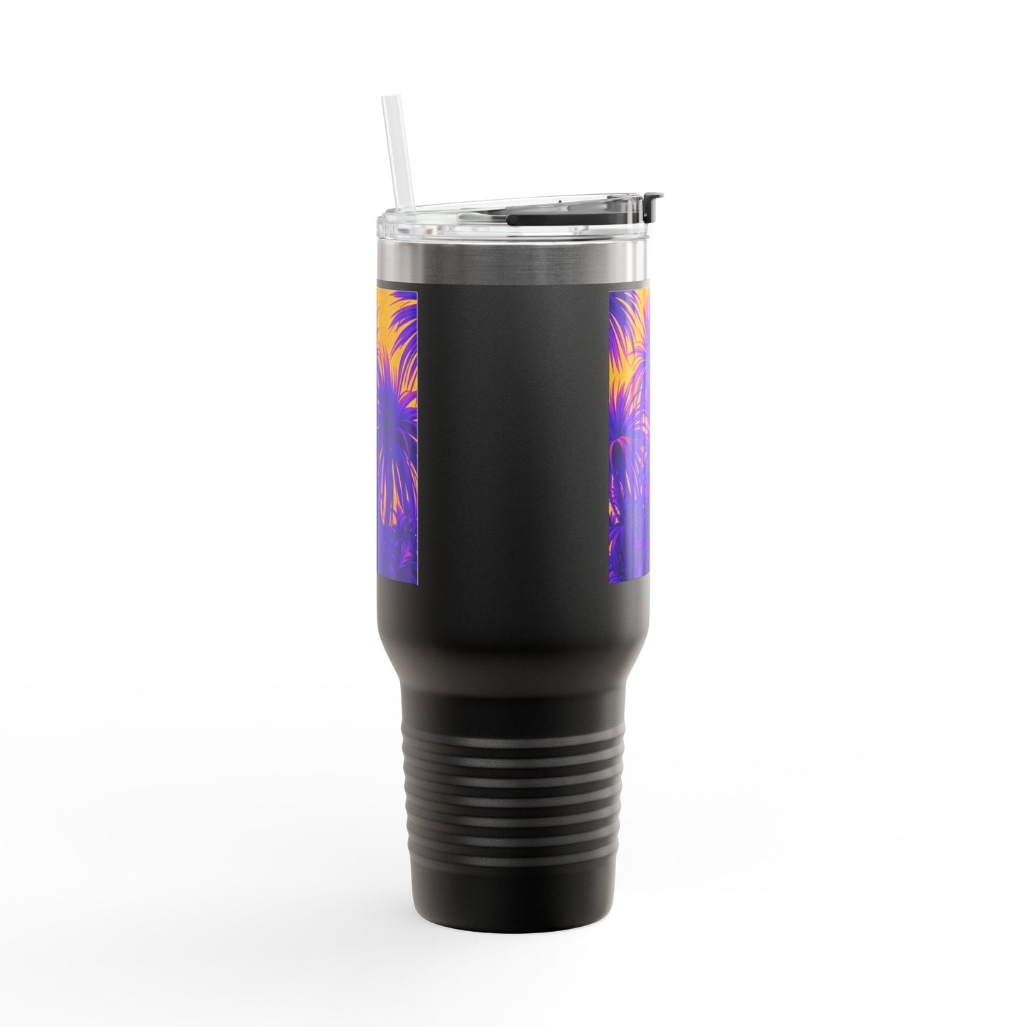 Tiny Palm Island/Palm Insulated Travel Mug - 40oz - Perfect for Outdoor Adventures