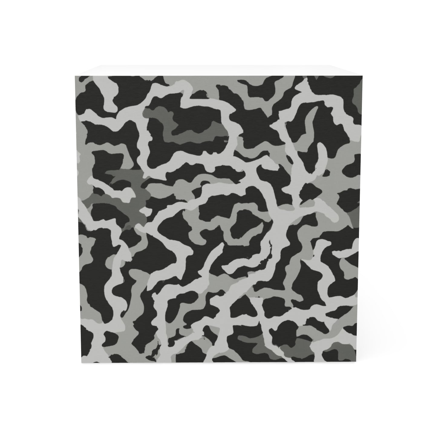 Note Cube - Coral Threads, Noir