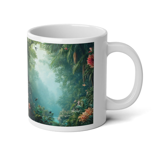 Jumbo Mug, 20oz, Another Day in Paradise | Tropical Coffee Cup