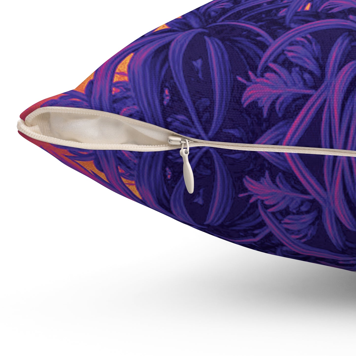 Decorative Pillow - Accent Cushion, 4 Sizes / Tiny Palm Island Pop