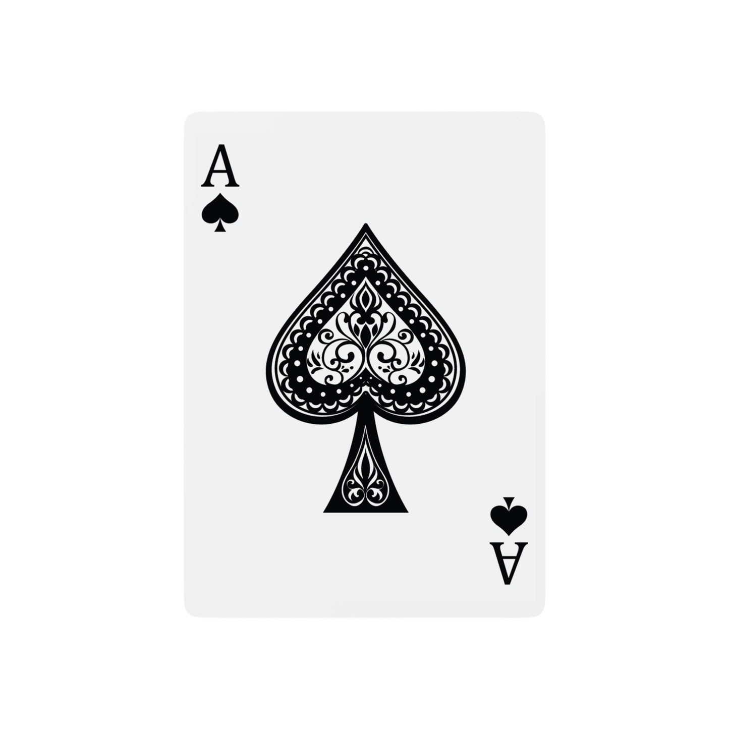 Poker Playing Cards - Red Heatwave Orchid