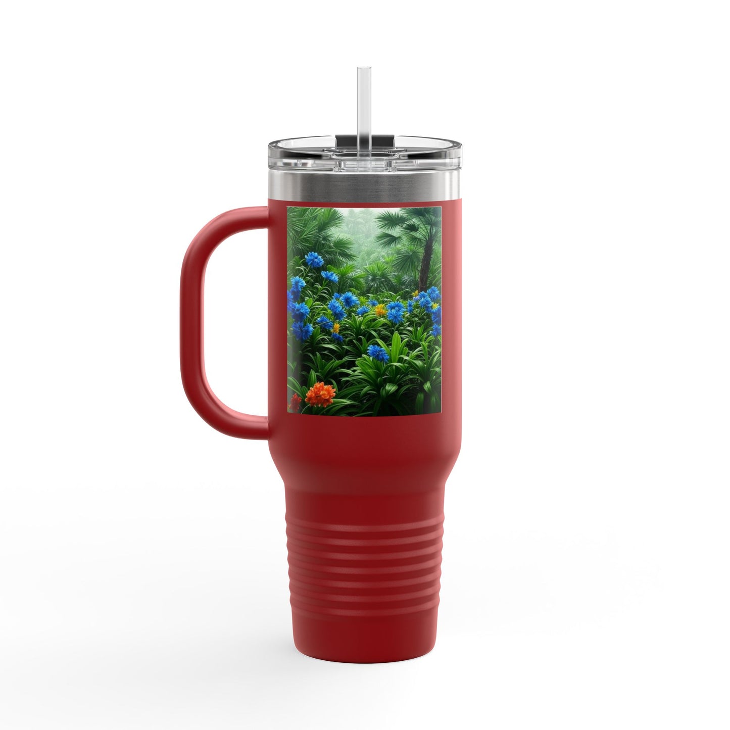 After the Rainforest Rain Insulated Travel Mug - 40oz - Perfect for Outdoor Adventures