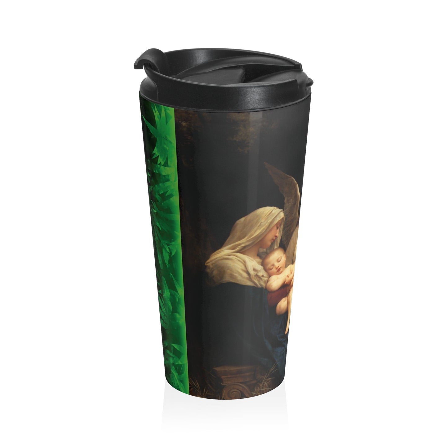 15 oz. Stainless Steel Travel Mug / Song of the Angels, Religious