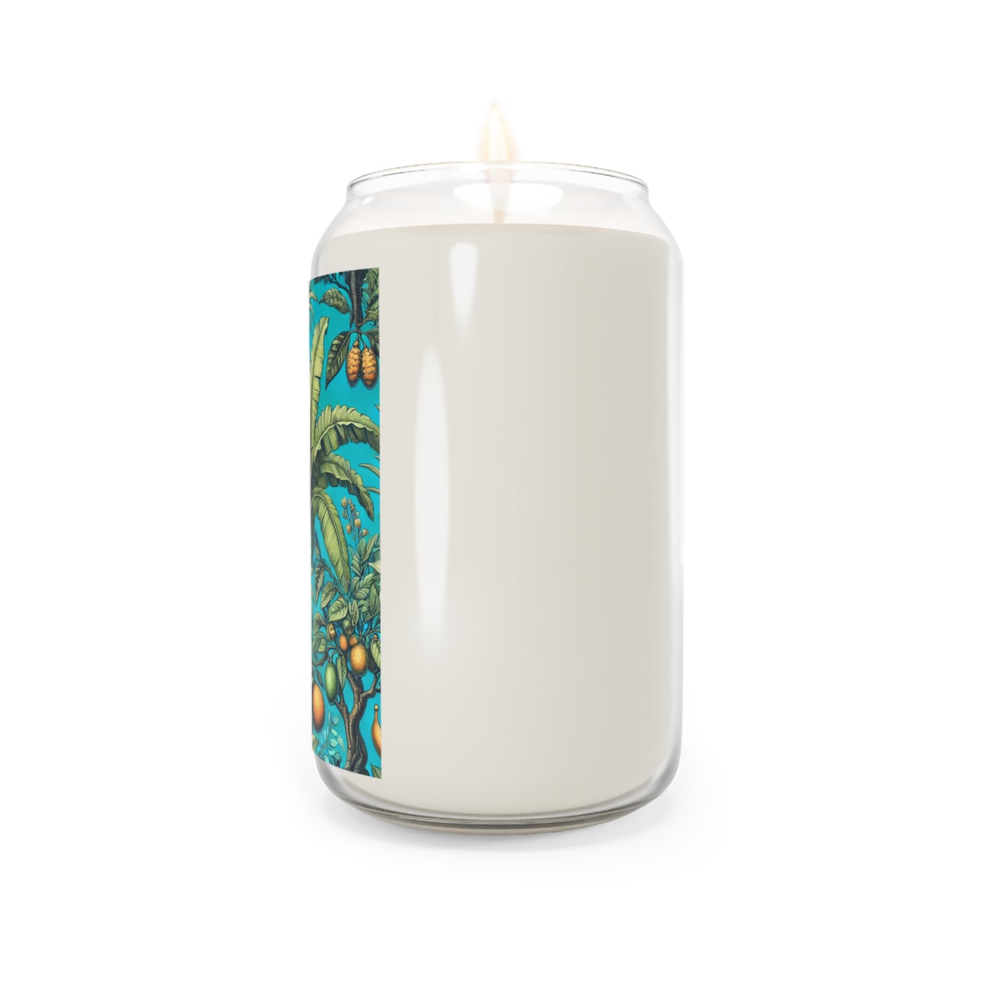 Scented Candle, 13.75oz - Tropical Fruit, Turquoise