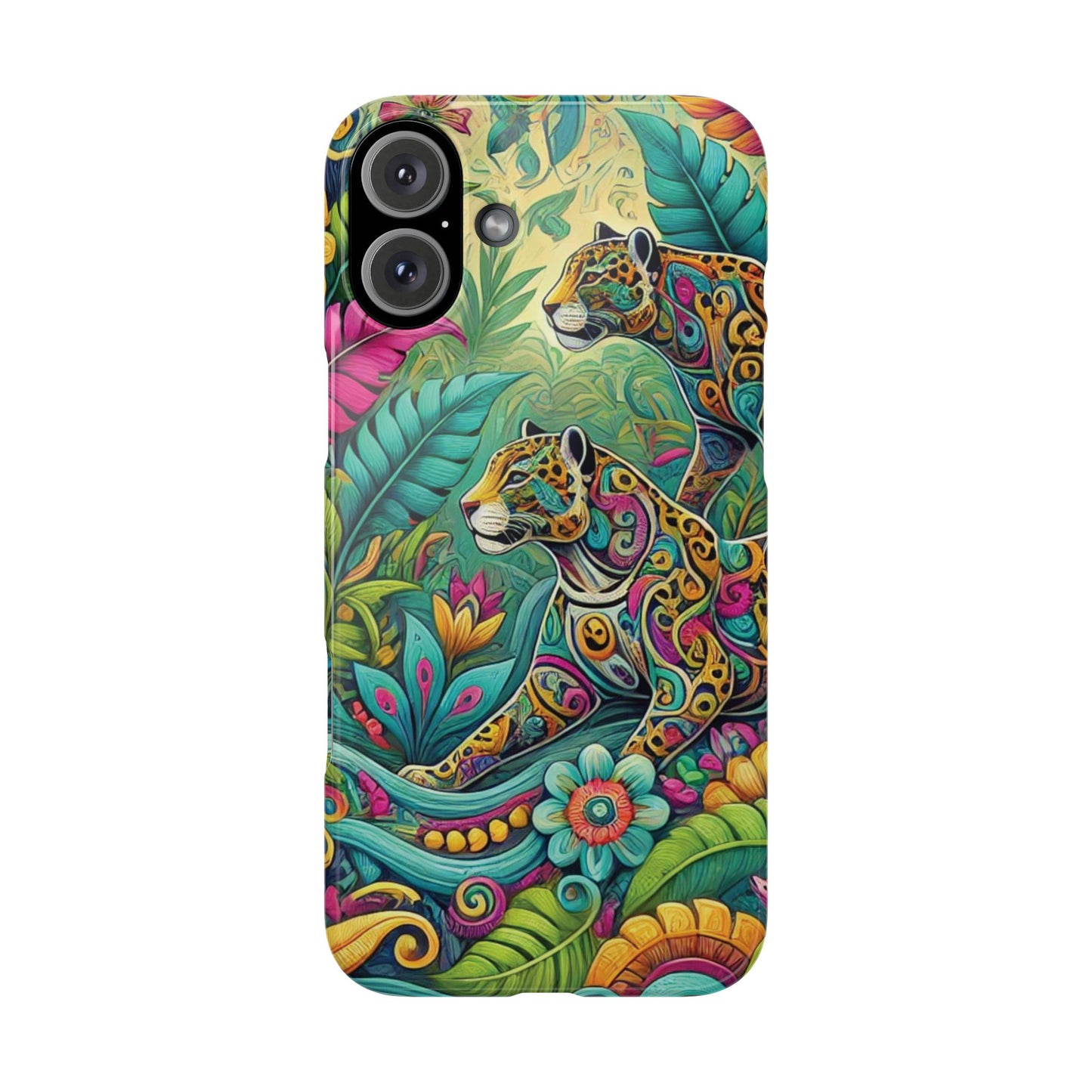 Slim Phone Cases - Jaguar Pop