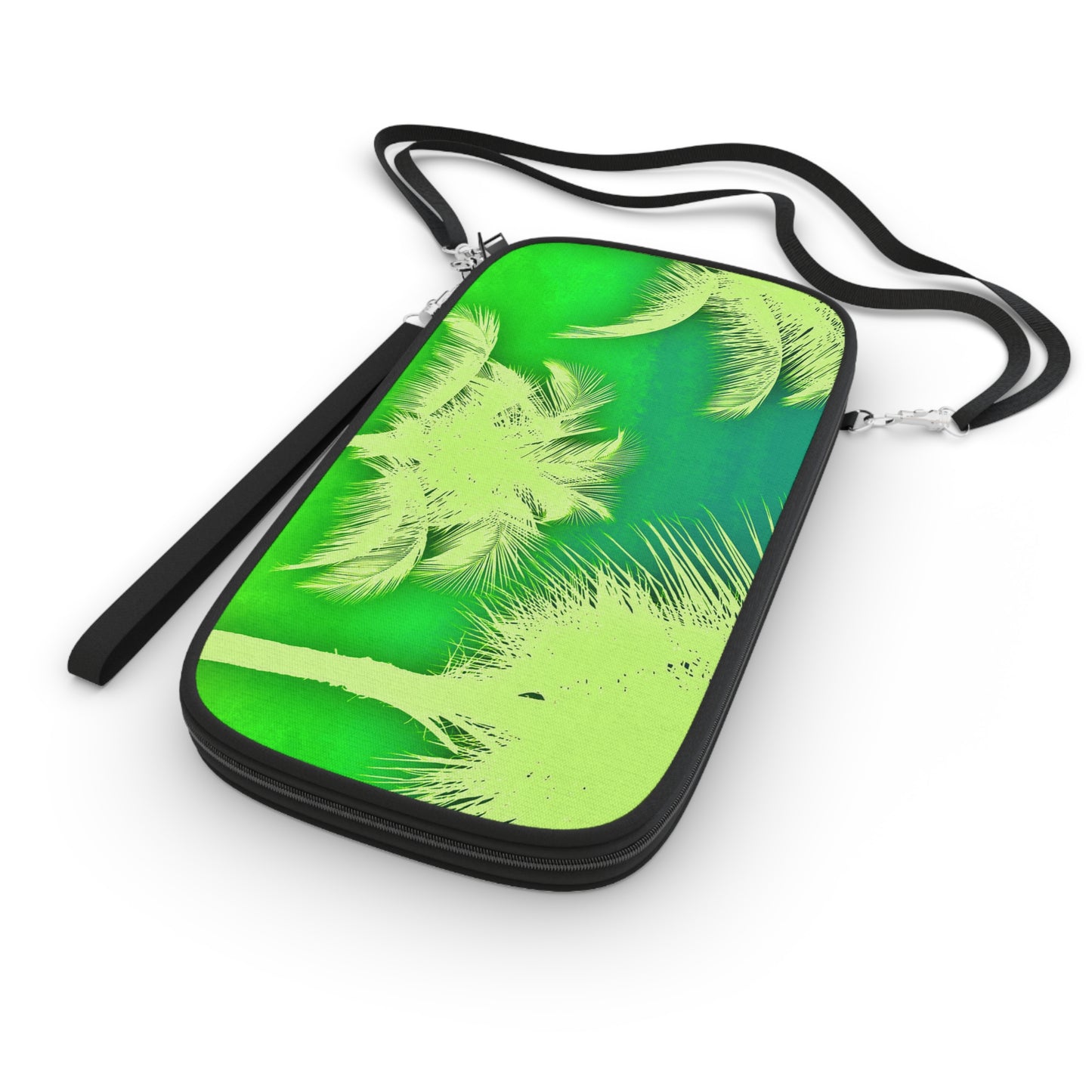 Passport Wallet – Perfect for Travelers & Adventurers / Palm Glow Green