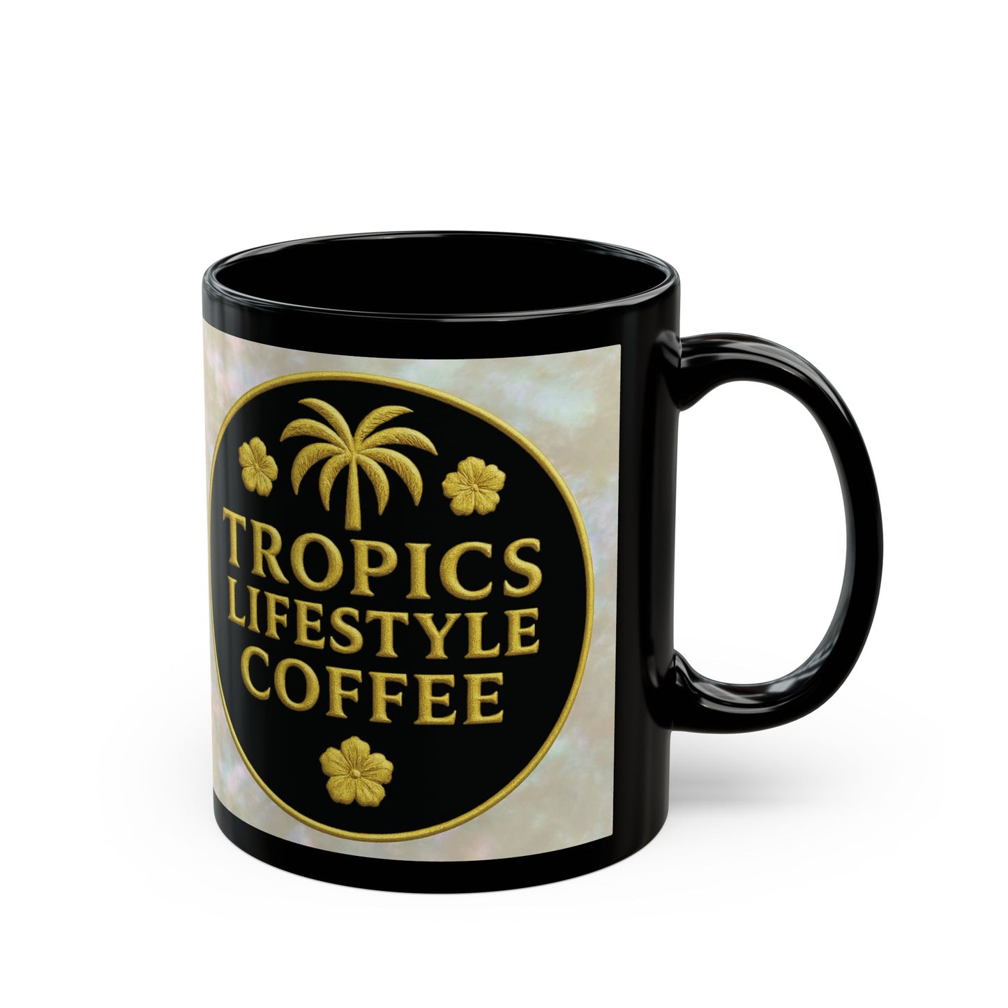 Black Coffee Mug - MOP/Black /TLCoffee Disc Logo