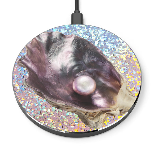 Wireless Charger - Disco Lavender Pearl Oyster