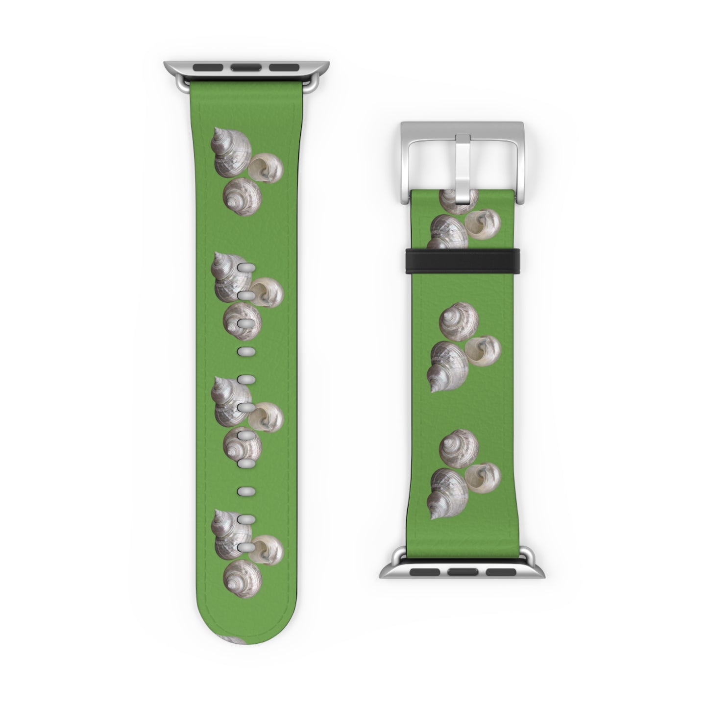 Apple Watch Band - Nautilus Shell Trio, green