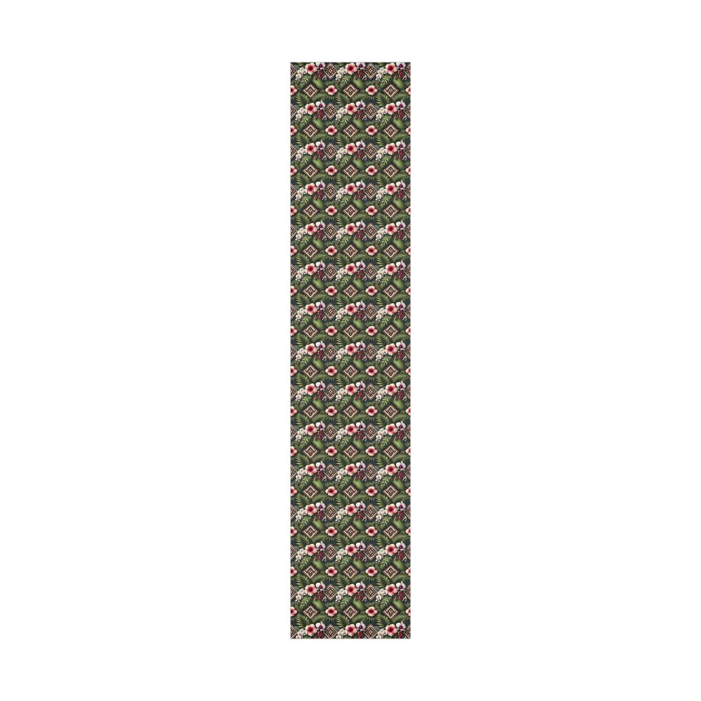 Wrapping Paper - Tropical Gift Wrap for All Occasions / 3 Sizes, 2 Finishes / Tiki Orchids