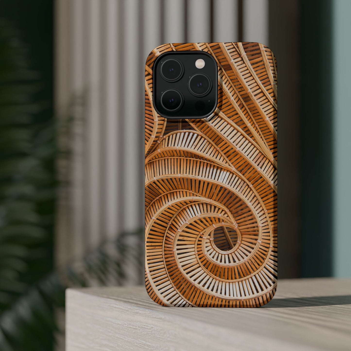 Magnetic Tough Cases, Natural Bamboo Spiral, Various Models