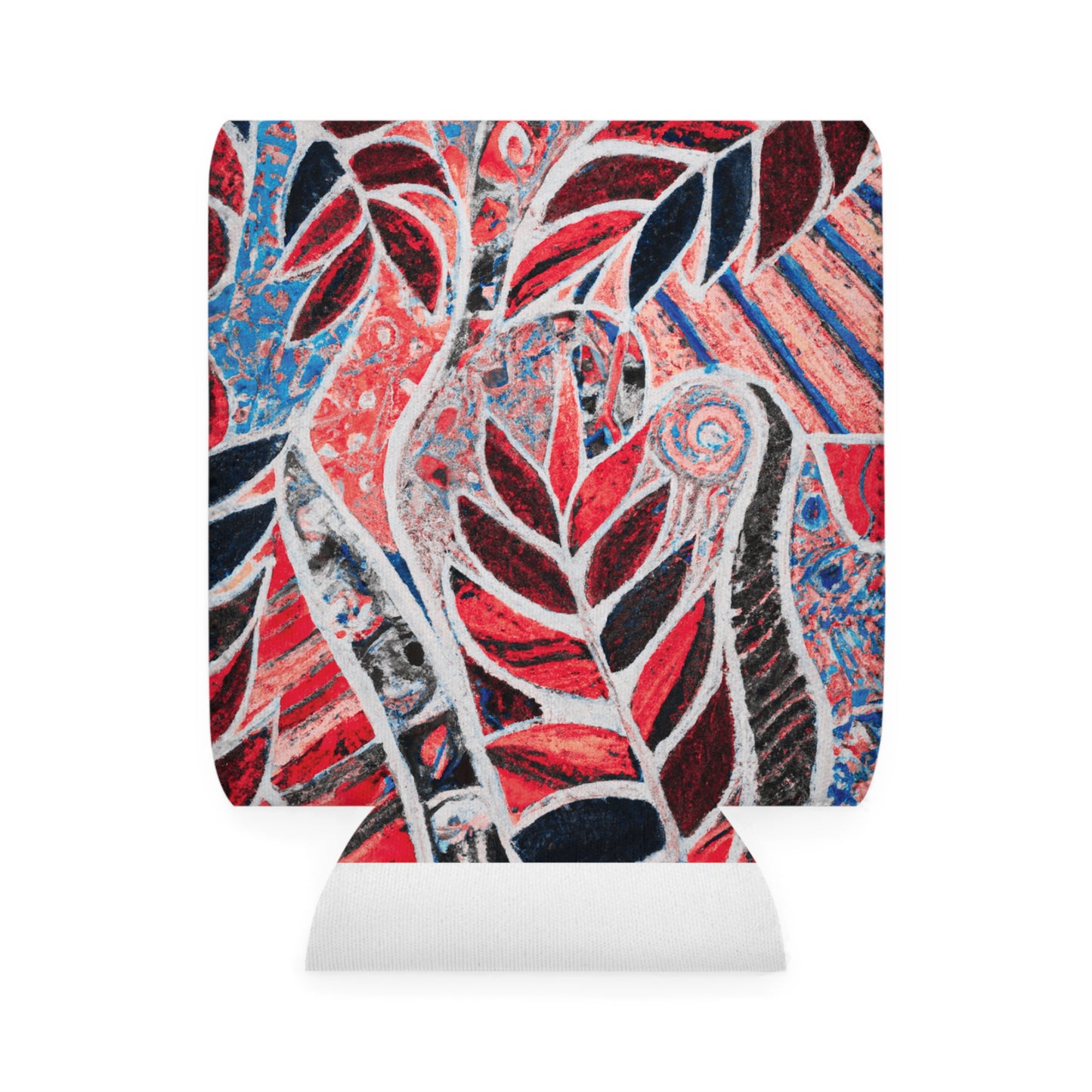 Amazon Whimsy/Red Can Cooler Sleeve - Perfect for Outdoor Picnics