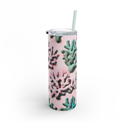 20oz Matte Tumbler, 7 Colors - Stylish Travel Cup - Corals Pink
