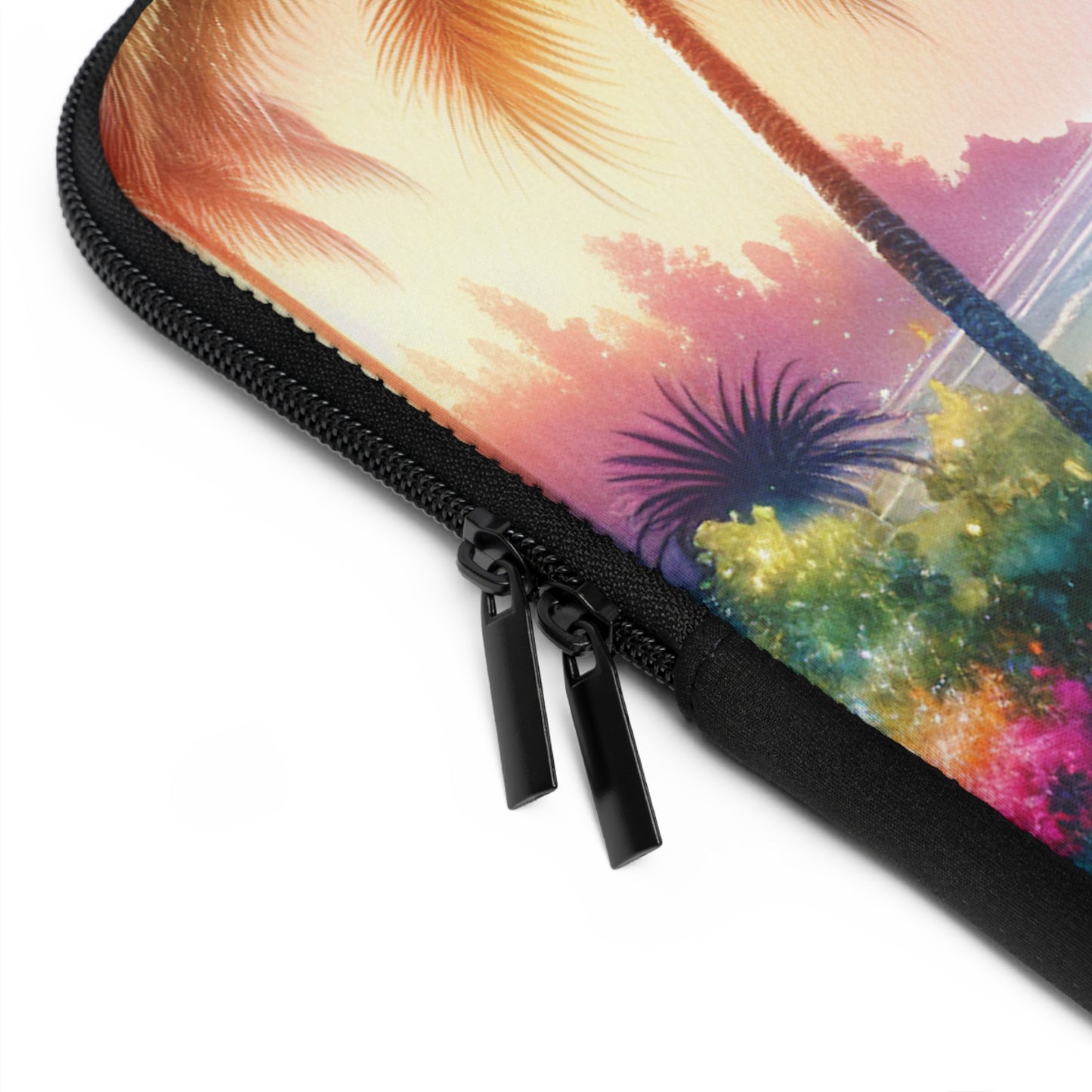 Tropical Laptop Sleeve, 5 Sizes - Perfect for Beach Lovers & Students / Bay of Peace