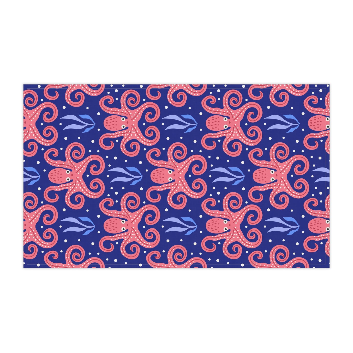 Tea Towels (cotton, poly), Tentacle Twist Octopus