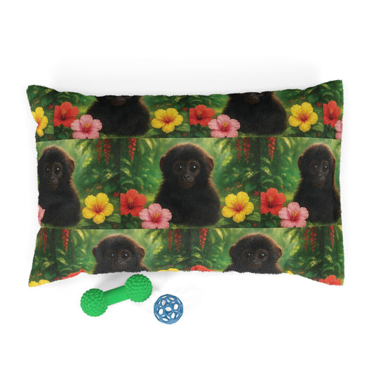 Baby Howler Monkey Pet Bed - Cozy and Fun Dog or Cat Bed for Rainforest Lovers