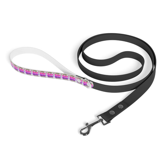 Leash - Two Pink Fuchsias / Gothic