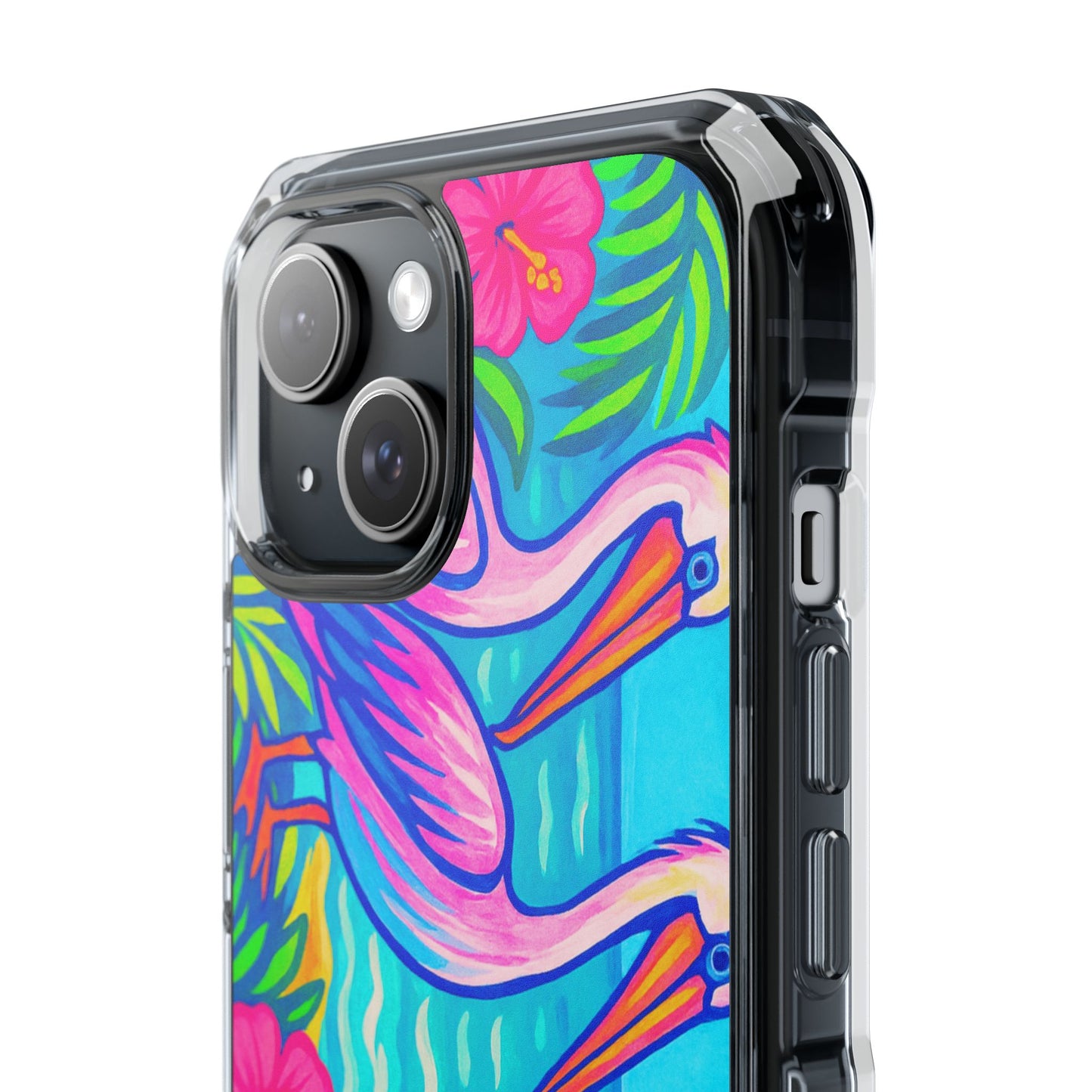 Beach Pelican Party Magnetic Clear Phone Case, Many Models