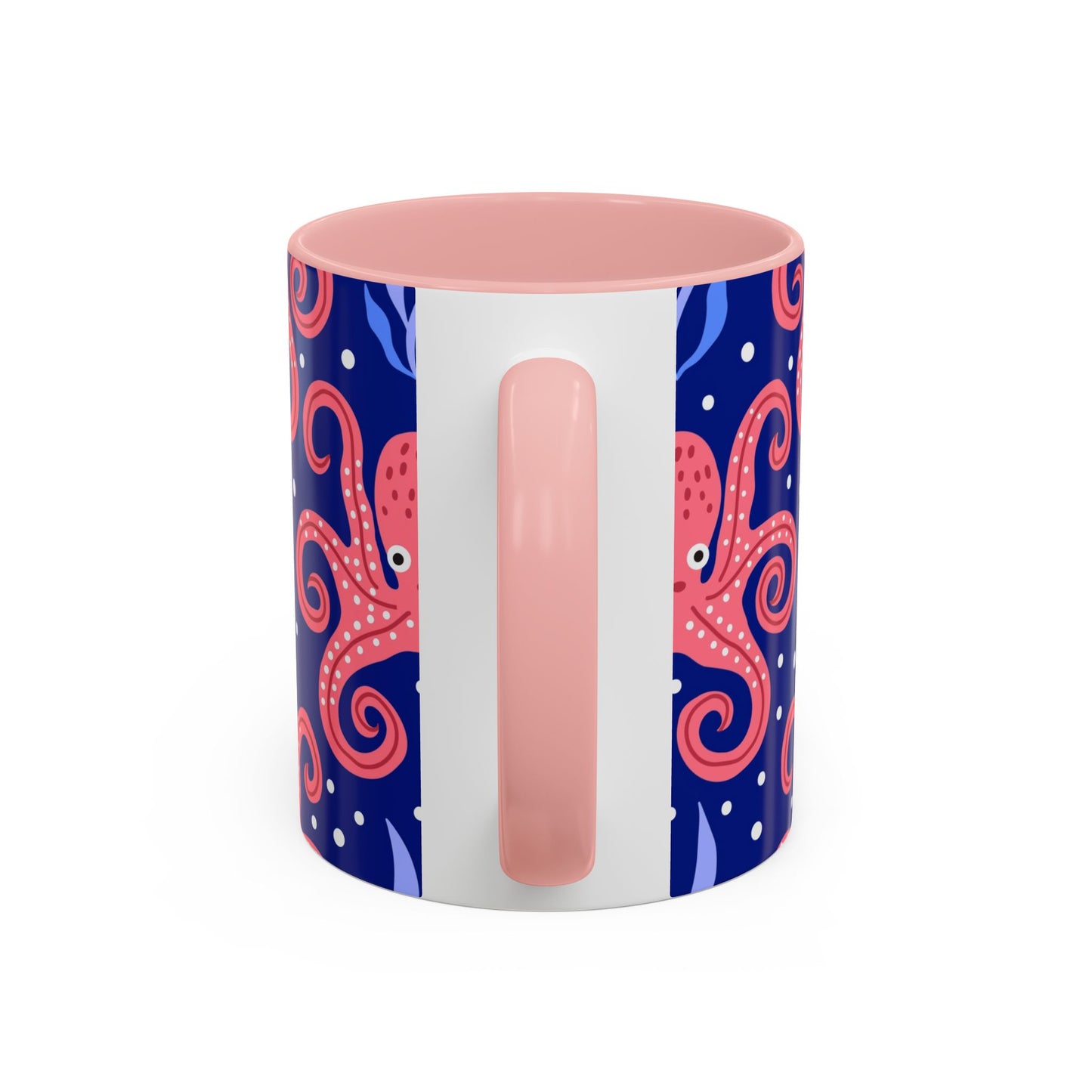 Accent Coffee Mug (11, 15oz), Tentacle Twist Octopus / Various Colors