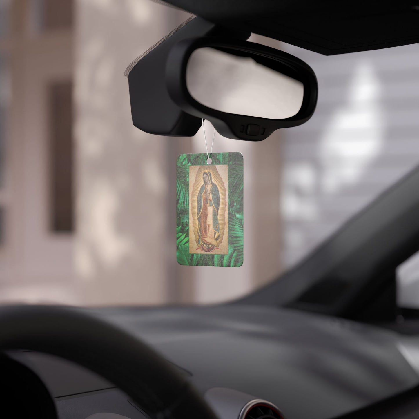 Car Air Freshener - Tropical Our Lady of Guadalupe, Religious