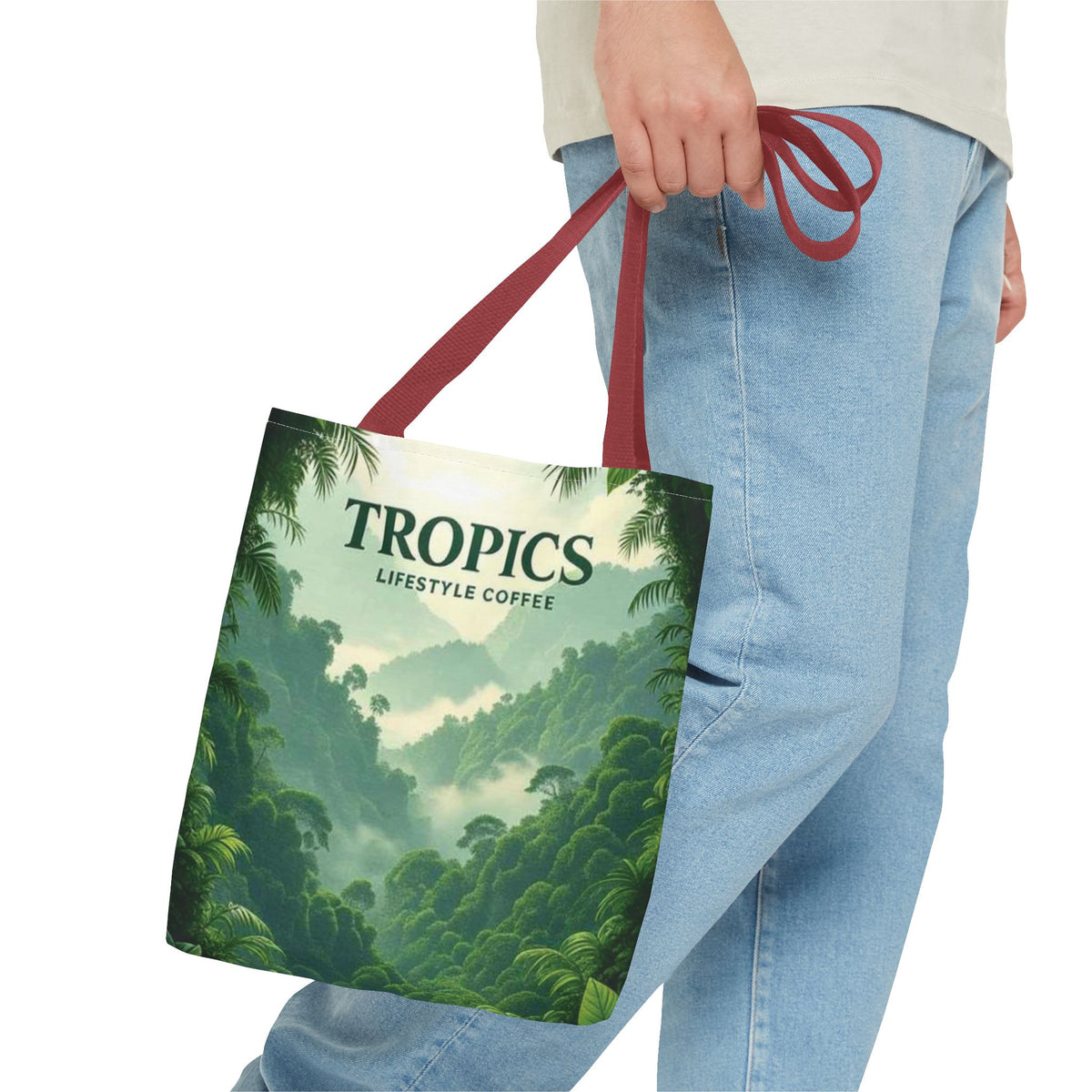 Rainforest Vistas Coffee Tote Bag - 3 Sizes