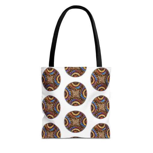 Real Butterfly Wing Plate #3 Tote Bag - 3 Sizes