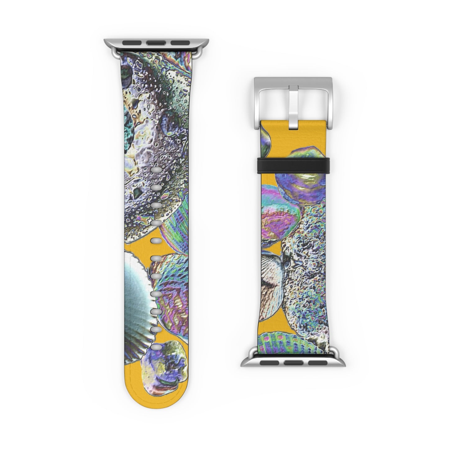 Apple Watch Band - Heatwave Seashell Collection, yellow