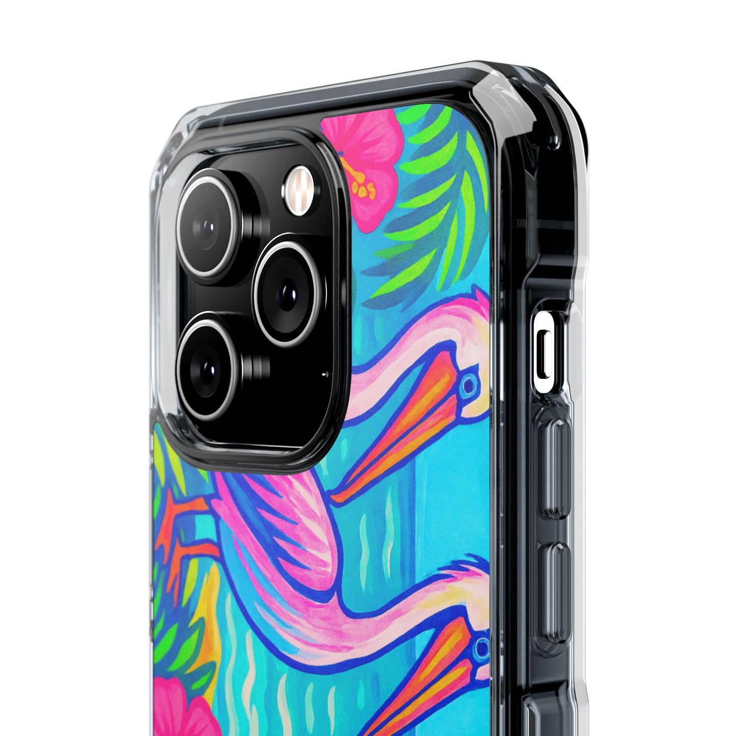 Beach Pelican Party Magnetic Clear Phone Case, Many Models