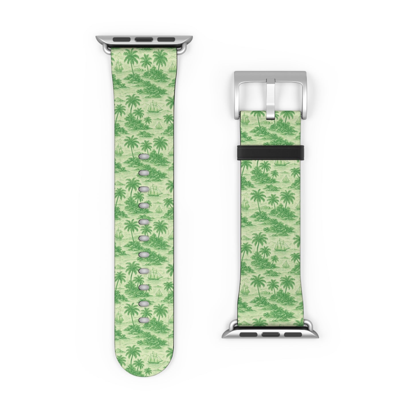 Apple Watch Band - Faraway Toile, Green