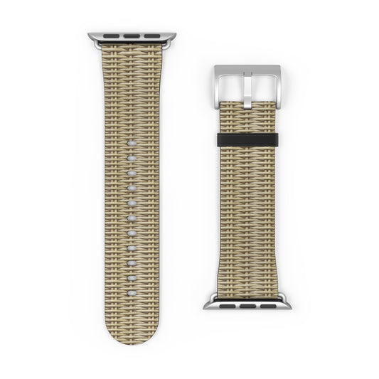 Apple Watch Band - Flat Wicker Beach Weave