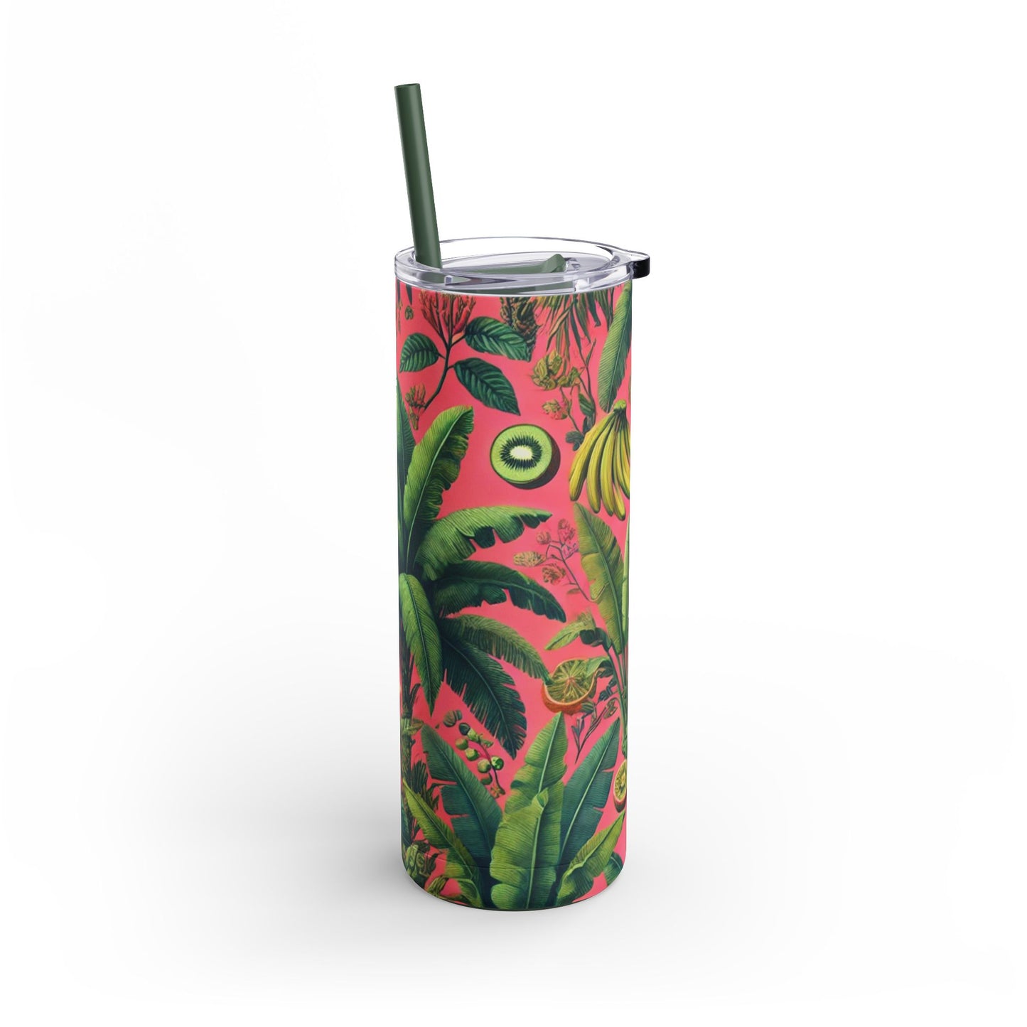 20oz Matte Tumbler, 7 Colors - Stylish Travel Cup - More Tropical Fruit, Coral