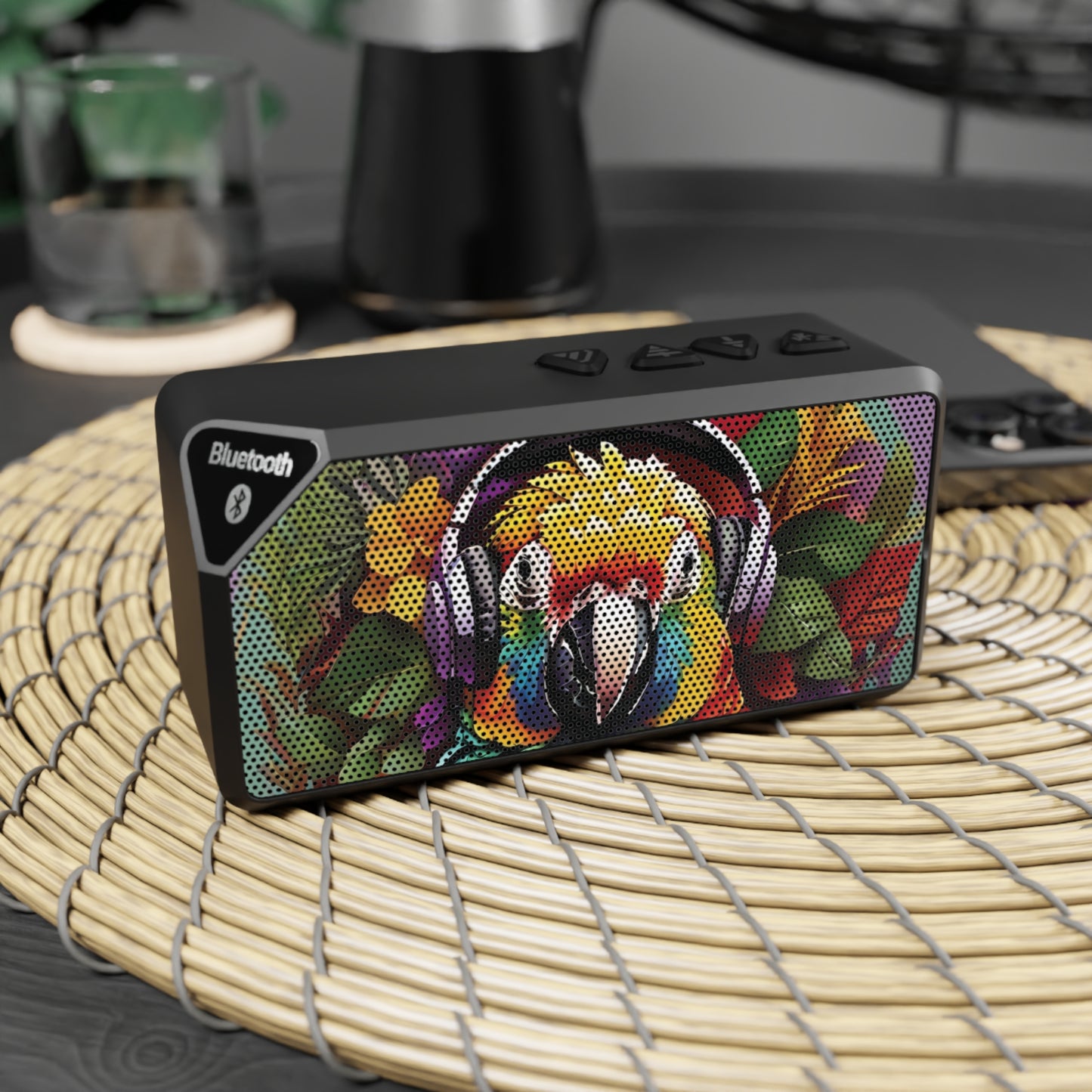 Jabba Bluetooth Speaker - Rockin'  Out Parrot