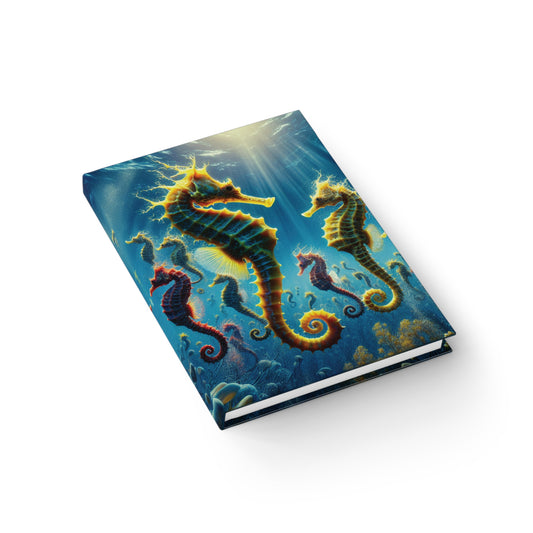 Seahorse Party Journal - 5" x 7"