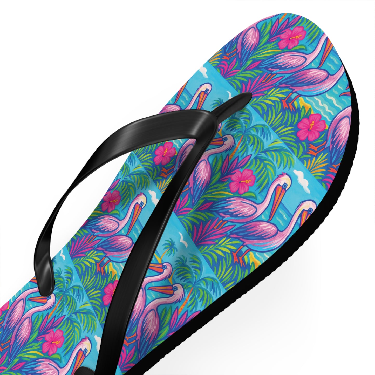Flip Flops - Beach Pelican Party