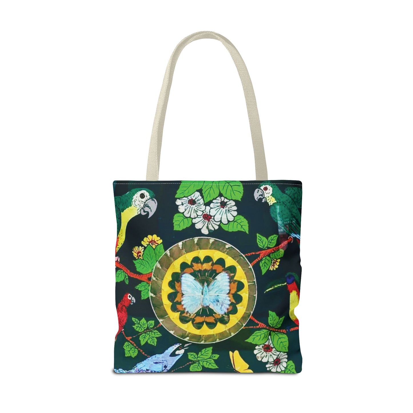 Parrots & Butterfly/Real Wings Tote Bag - 3 Sizes