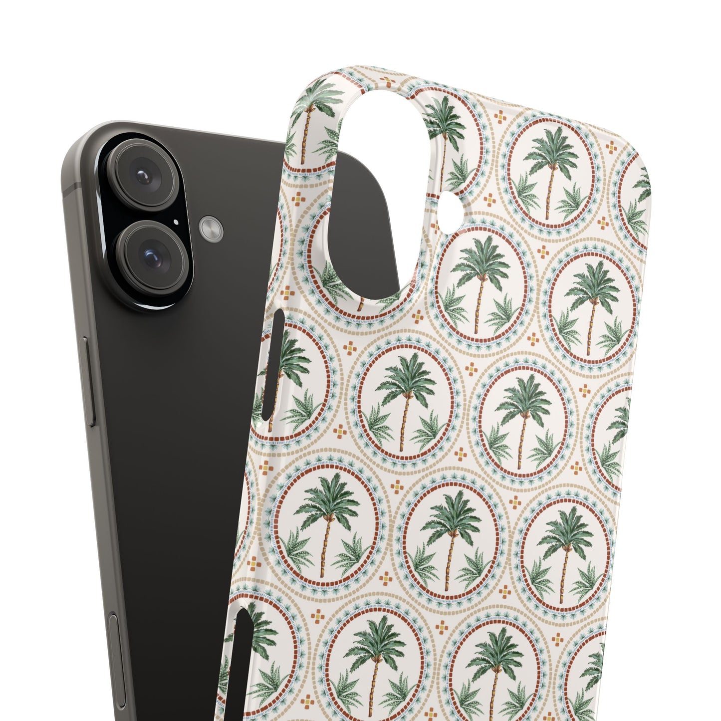 Slim Phone Cases - Mosaic Palm Tree