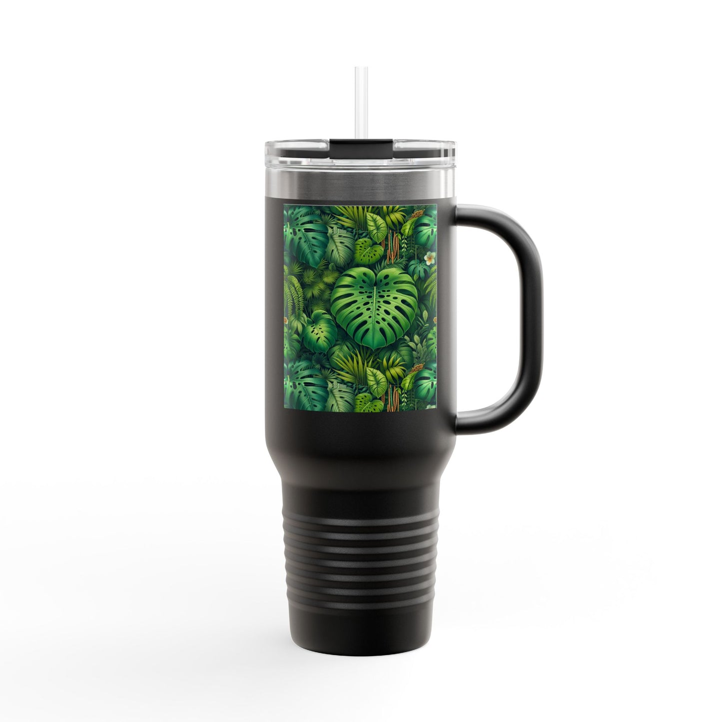Insulated Travel Mug, 40oz / Rainforest Greenery - Perfect for Outdoor Adventures