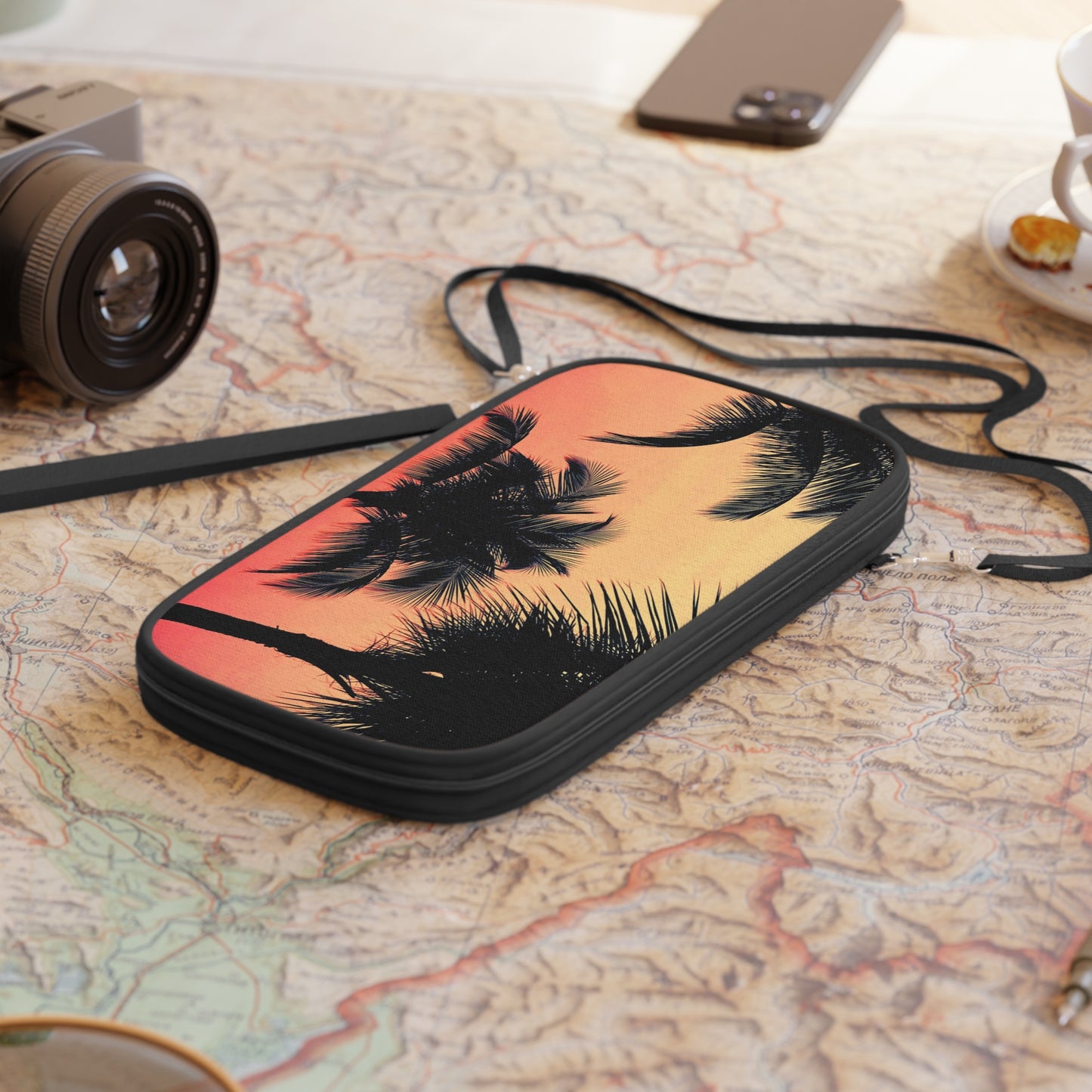 Passport Wallet – Perfect for Travelers & Adventurers / Tropical Glow